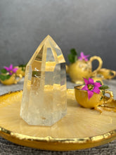 Load image into Gallery viewer, Natural High Quality Brazilian Citrine Transparent Crystal Tower Point
