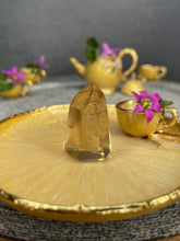 Load image into Gallery viewer, Small Natural Brazilian Citrine Crystal Tower Point
