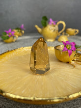 Load image into Gallery viewer, Small Natural Brazilian Citrine Crystal Tower Point
