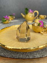 Load image into Gallery viewer, Transparent Natural Brazilian Citrine Crystal Tower Point
