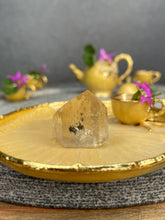 Load image into Gallery viewer, Prosperity Natural Brazilian Citrine Crystal Tower Point
