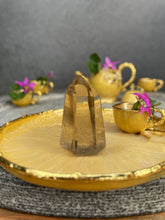 Load image into Gallery viewer, Gorgeous Natural Brazilian Smoky Citrine Crystal Tower Point
