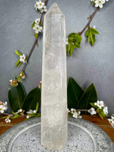Load image into Gallery viewer, Large Clear Quartz Crystal Tower Point
