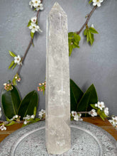 Load image into Gallery viewer, Large Clear Quartz Crystal Tower Point
