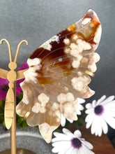 Load image into Gallery viewer, Stunning Flower Agate Crystal Butterfly Wings
