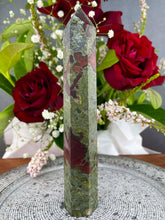 Load image into Gallery viewer, Bold Dragon Blood Jasper Tower Point
