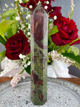 Load image into Gallery viewer, Strength Dragon Blood Jasper Tower Point
