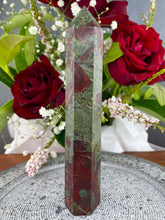 Load image into Gallery viewer, Vibrant Dragon Blood Jasper Tower Point
