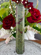 Load image into Gallery viewer, Strength Dragon Blood Jasper Tower Point
