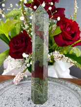 Load image into Gallery viewer, Bold Dragon Blood Jasper Tower Point
