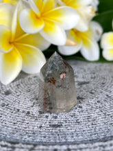 Load image into Gallery viewer, Cute Garden Quartz Lodolite Crystal Tower Point
