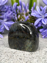 Load image into Gallery viewer, Cute Labradorite Crystal Freeform With Rainbow Flash
