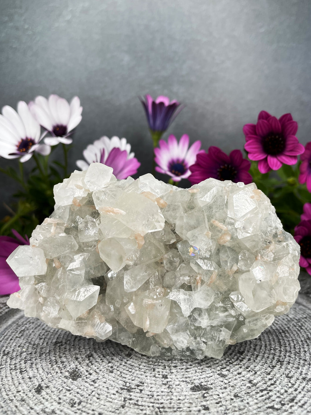 Stunning Apophyllite Crystal Cluster