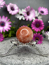 Load image into Gallery viewer, Powerful Small Fire Quartz Hematoid Crystal Sphere
