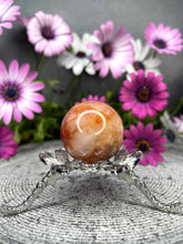 Load image into Gallery viewer, Stunning Small Fire Quartz Hematoid Crystal Sphere
