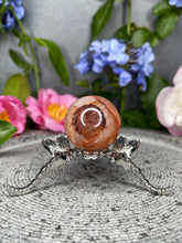 Load image into Gallery viewer, Small Fire Quartz Hematoid Crystal Sphere
