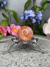 Load image into Gallery viewer, Small Fire Quartz Hematoid Crystal Sphere
