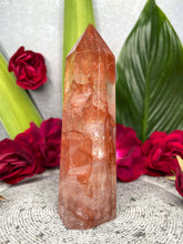 Load image into Gallery viewer, High Quality Fire Quartz Hematoid Crystal Tower Point
