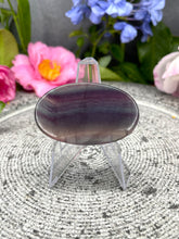 Load image into Gallery viewer, Gorgeous Rainbow Fluorite Crystal Plamstone
