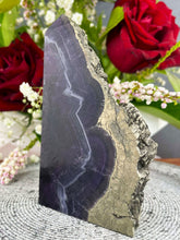 Load image into Gallery viewer, Fluorite Pyrite Freeform Crystal Tower Point
