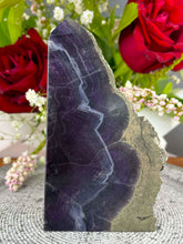 Load image into Gallery viewer, Fluorite Pyrite Freeform Crystal Tower Point
