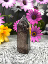 Load image into Gallery viewer, Vitality Garden Quartz Lodolite Crystal Tower Point
