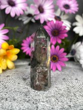 Load image into Gallery viewer, Growth Garden Quartz Lodolite Crystal Tower Point
