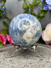 Load image into Gallery viewer, Peaceful Kyanite Crystal Sphere

