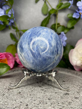Load image into Gallery viewer, Incredible Blue Kyanite Crystal Sphere
