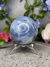 Load image into Gallery viewer, Incredible Blue Kyanite Crystal Sphere
