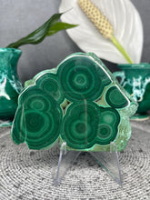 Load image into Gallery viewer, Confidence Malachite Crystal Polished Slab
