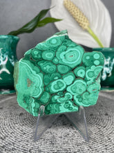 Load image into Gallery viewer, Transformation Malachite Crystal Polished Slab
