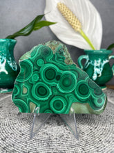 Load image into Gallery viewer, Intention Malachite Crystal Polished Slab
