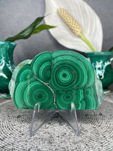 Load image into Gallery viewer, Healing Malachite Crystal Polished Slab
