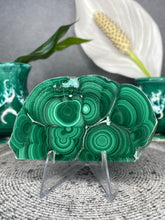 Load image into Gallery viewer, Healing Malachite Crystal Polished Slab
