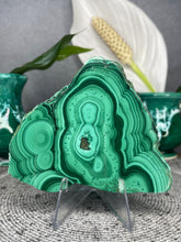 Load image into Gallery viewer, Natural Malachite Crystal Polished Slab
