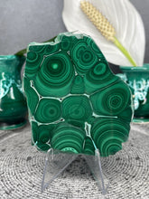Load image into Gallery viewer, High Vibration Malachite Crystal Polished Slab
