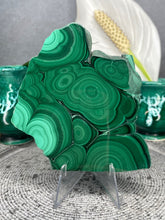 Load image into Gallery viewer, Incredible Malachite Natural Crystal Polished Slab
