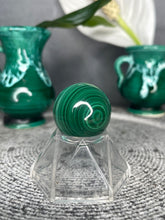 Load image into Gallery viewer, Mini Beautiful Malachite Crystal Sphere
