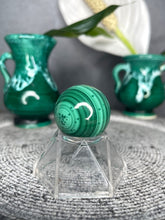 Load image into Gallery viewer, Mini Breathtaking Malachite Crystal Sphere
