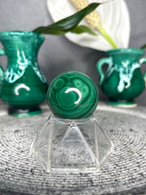 Load image into Gallery viewer, Mini Transformation Malachite Crystal Sphere
