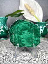 Load image into Gallery viewer, Unique Malachite Crystal Polished Slab
