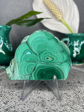 Load image into Gallery viewer, Personal Growth Malachite Crystal Polished Slab
