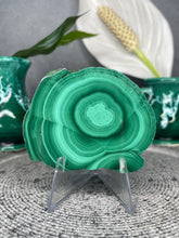 Load image into Gallery viewer, Positivity Malachite Crystal Polished Slab
