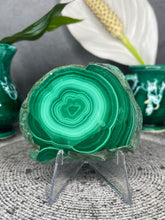 Load image into Gallery viewer, Positivity Malachite Crystal Polished Slab
