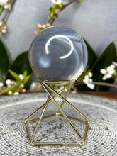 Load image into Gallery viewer, Beautiful Orca Agate Crystal Sphere
