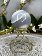 Load image into Gallery viewer, Magical Orca Agate Crystal Sphere
