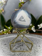 Load image into Gallery viewer, Beautiful Orca Agate Crystal Sphere
