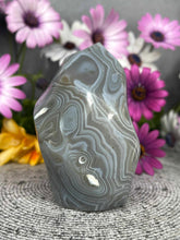 Load image into Gallery viewer, Stunning Orca Agate Crystal Flame Freeform
