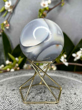 Load image into Gallery viewer, Stunning Orca Agate Crystal Sphere
